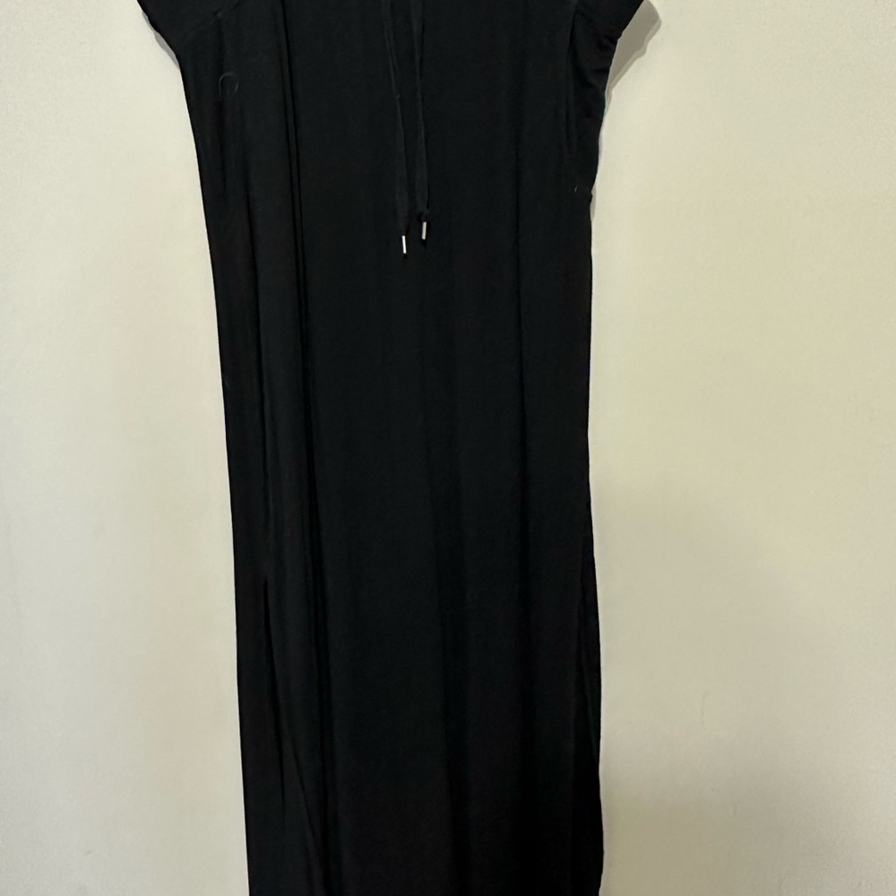 Black maxi skirt